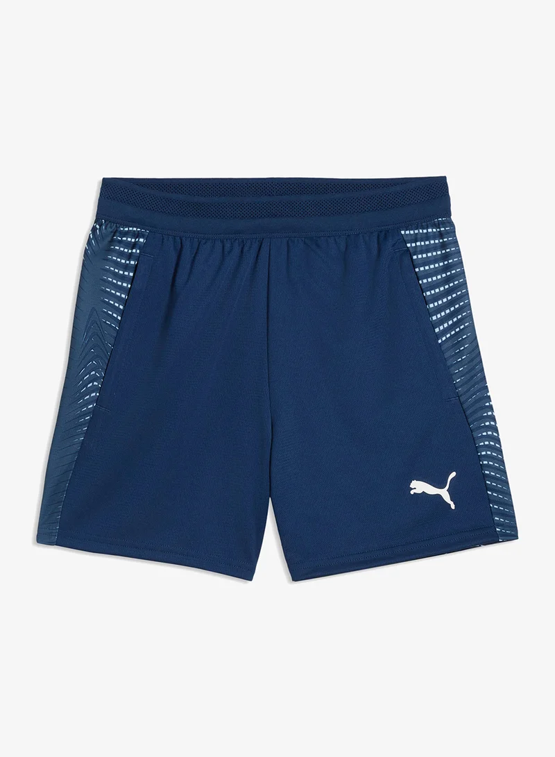 Puma Deep Blue-PUMA White-Icy Blue Youth Individualfinal Shorts  | Best Price UAE